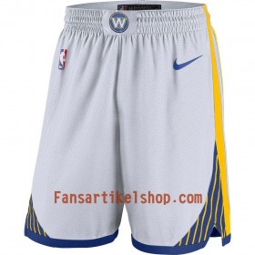 NBA Golden State Warriors Herren Shorts Weiß 2018-19 Nike Swingman